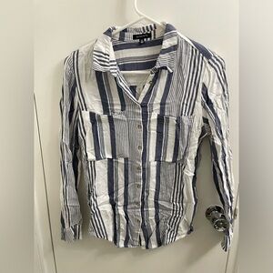 Dynamite Striped Button Down